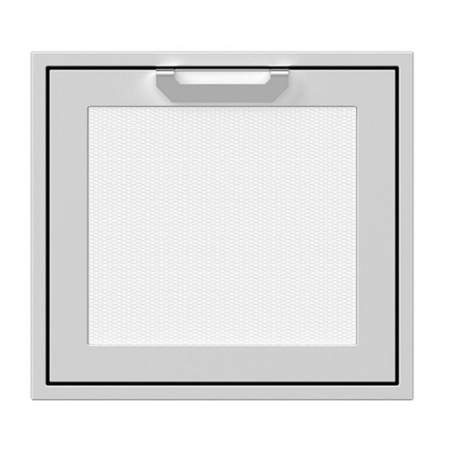 Hestan AGADR24WH 24 in single access door, Froth finish