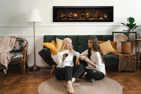 Amantii Panorama Deep XT Lumina 50" Indoor/Outdoor Electric Fireplace