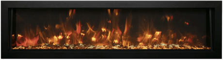 Amantii Panorama Deep Lumina 40" Indoor/Outdoor Electric Fireplace