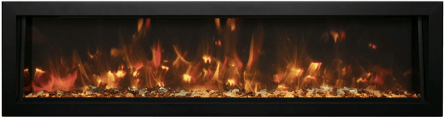 Amantii Panorama Deep Lumina 40" Indoor/Outdoor Electric Fireplace
