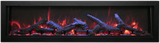Amantii Panorama Deep Lumina 40" Indoor/Outdoor Electric Fireplace