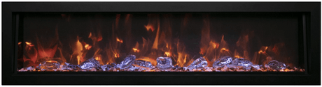 Amantii Panorama Deep Lumina 40" Indoor/Outdoor Electric Fireplace