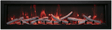Amantii Panorama Deep Lumina 40" Indoor/Outdoor Electric Fireplace