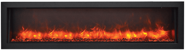 Amantii Panorama Deep Lumina 40" Indoor/Outdoor Electric Fireplace