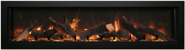 Amantii Panorama Deep Lumina 40" Indoor/Outdoor Electric Fireplace