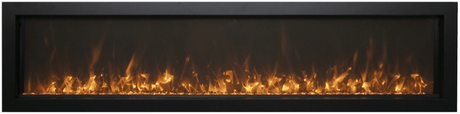 Amantii Panorama Xtraslim Lumina 50" Indoor/Outdoor Electric Fireplace