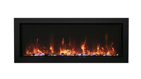 Amantii Panorama Xtraslim Lumina 50" Indoor/Outdoor Electric Fireplace
