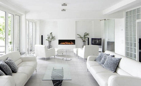Amantii Tru-View Slim Lumina 72" 3-Sided Electric Fireplace