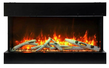 Amantii Tru-View Slim Lumina 72" 3-Sided Electric Fireplace