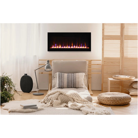Amantii Fire & Ice Evolution 50-Inch Linear Electric Fireplace EVO5020