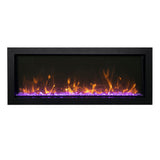 Amantii Panorama Slim Lumina 40" Indoor/Outdoor Electric Fireplace