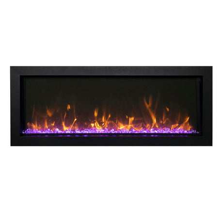 Amantii Panorama Slim Lumina 40" Indoor/Outdoor Electric Fireplace