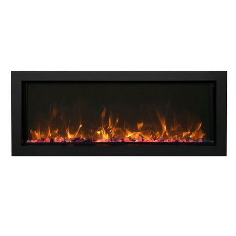 Amantii Panorama Slim Lumina 40" Indoor/Outdoor Electric Fireplace