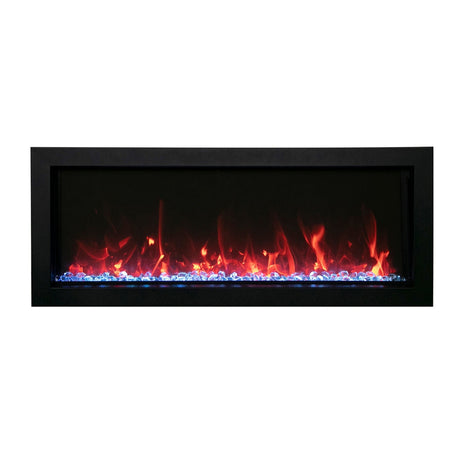 Amantii Panorama Slim Lumina 40" Indoor/Outdoor Electric Fireplace