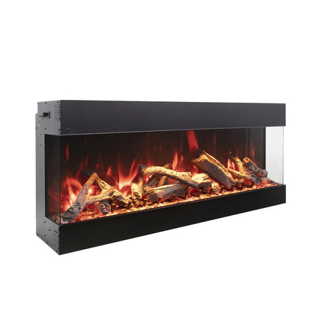 Amantii Tru-View Bespoke 45" Indoor/Outdoor 3-Sided Electric Fireplace