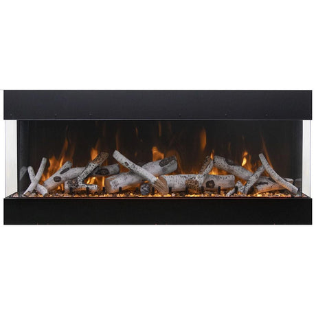 Amantii Tru-View Bespoke 55" Indoor/Outdoor 3-Sided Electric Fireplace