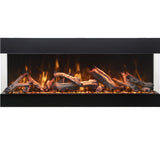 Amantii Tru-View Bespoke 55" Indoor/Outdoor 3-Sided Electric Fireplace
