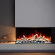 Amantii Tru-View Bespoke 55" Indoor/Outdoor 3-Sided Electric Fireplace
