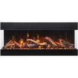 Amantii Tru-View Bespoke 65" Indoor/Outdoor 3-Sided Electric Fireplace