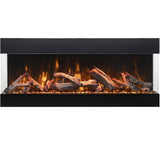 Amantii Tru-View Bespoke 75" Indoor/Outdoor 3-Sided Electric Fireplace