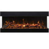 Amantii Tru-View Bespoke 85" Indoor/Outdoor 3-Sided Electric Fireplace