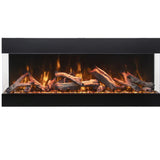Amantii Tru-View Bespoke 85" Indoor/Outdoor 3-Sided Electric Fireplace