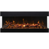 Amantii Tru-View Bespoke 85" Indoor/Outdoor 3-Sided Electric Fireplace