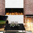 Amantii Tru-View Slim 40 three-sided electric fireplace