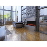Amantii Tru-View XL Deep 40 three-sided electric fireplace