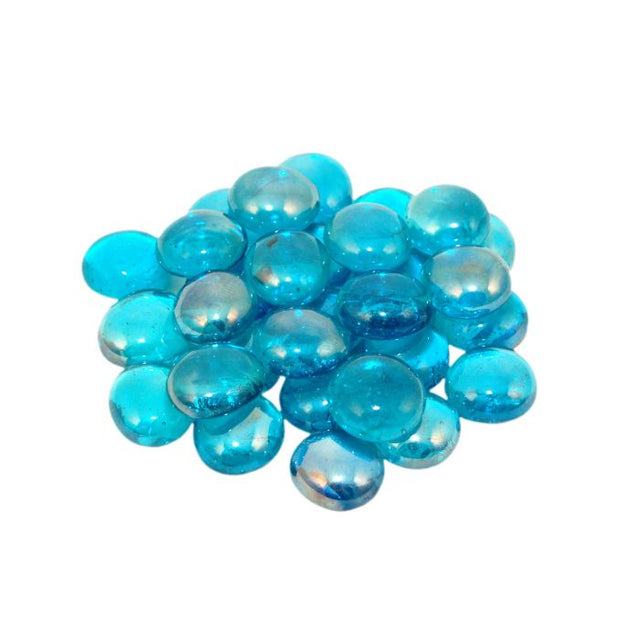 American Fyre Designs Blue Topaz Fyre Gems fire media - 40 lb bucket