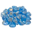 American Fyre Designs Steel Blue Diamond Nuggets fire media - 40 lb bucket
