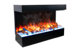 Amantii Signature TruView 55" 3-Sided Built-In Electric Fireplace