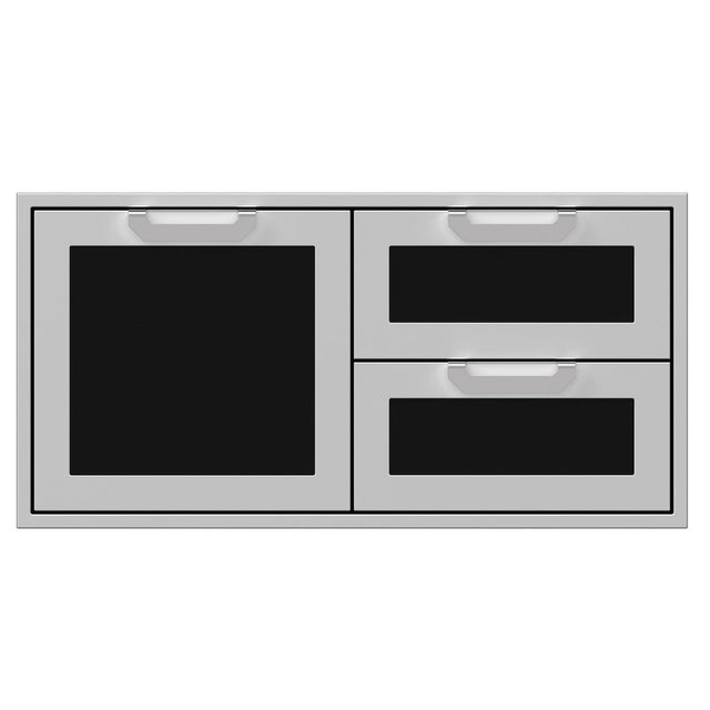 Hestan 36-Inch Double Drawer And Single Storage Door Combo