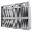 Blaze 36-inch 1000 CFM stainless steel outdoor vent hood BLZ-36-VHOOD2