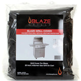 Blaze 3CTCV freestanding grill cover fitted view