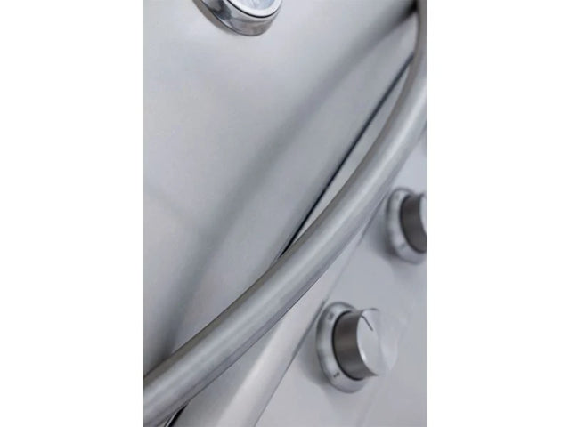 Blaze BCM 25-inch grill hood open