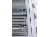 Blaze BCM 32-inch cast stainless burner detail
