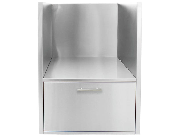 Blaze BLZ-KMDO-SLV-LT built-in 34-inch kamado sleeve with drawer