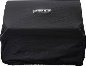 Broilmaster BSACV26S black vinyl cover for 26-inch built-in grill head