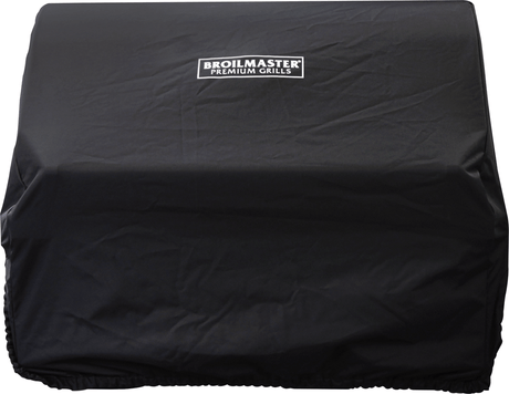 Broilmaster BSACV26S black vinyl cover for 26-inch built-in grill head