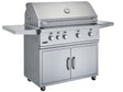Broilmaster G-Series 42-inch gas grill on stainless steel cart BSG424N BSACT42