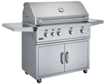 Broilmaster G-Series 42-inch gas grill on stainless steel cart BSG424N BSACT42