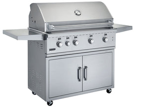 Broilmaster G-Series 42-inch gas grill on stainless steel cart BSG424N BSACT42