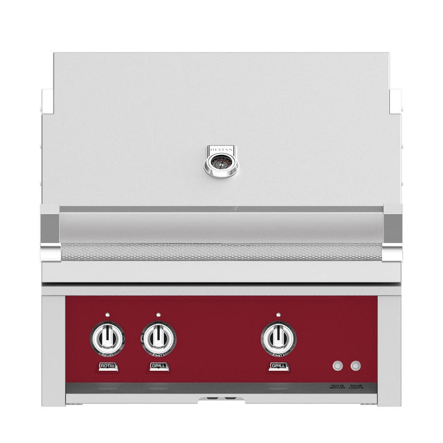 Hestan 30-Inch Built-In Natural Gas Grill W/ Rotisserie