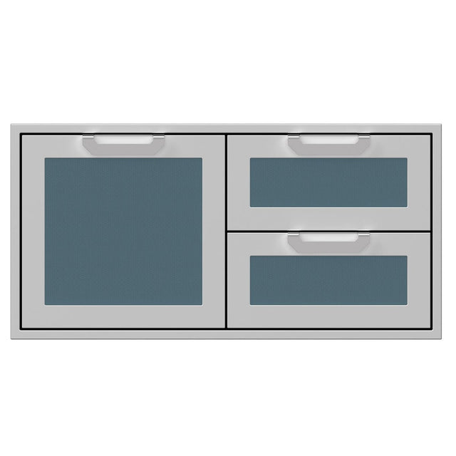 Hestan 36-Inch Double Drawer And Single Storage Door Combo