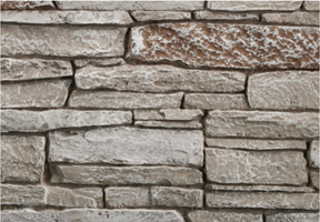 Majestic BRICK36MPLCS Castle Stone brick panels for Meridian Platinum 36