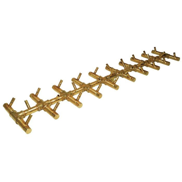 Crossfire CFBT Tree-Style Brass Gas Fire Pit Burner