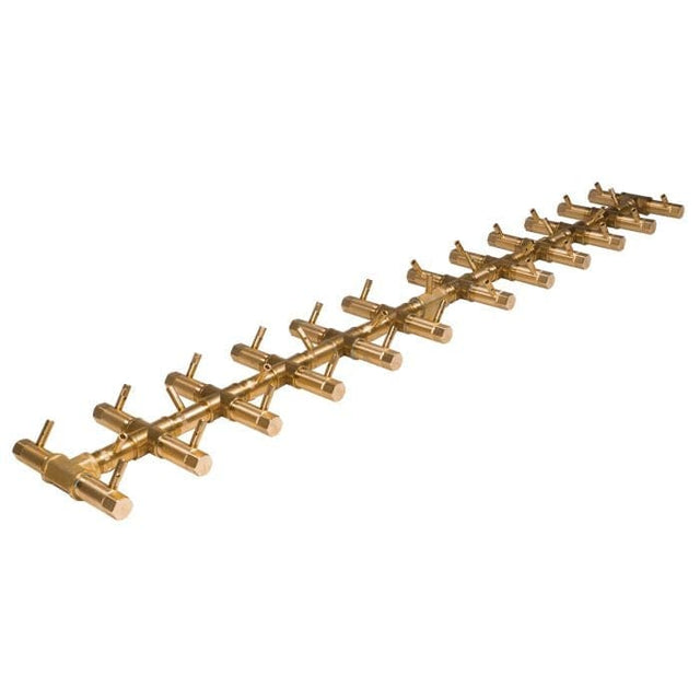 Crossfire CFBT Tree-Style Brass Gas Fire Pit Burner