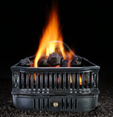 Hargrove Old World Basket Vented Fireplace With Saftey Pilot - OBLO19N1T
