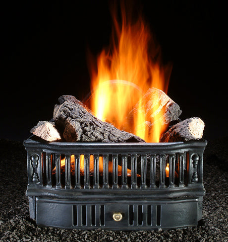 Hargrove Olde World 19 in vented gas basket, view 1